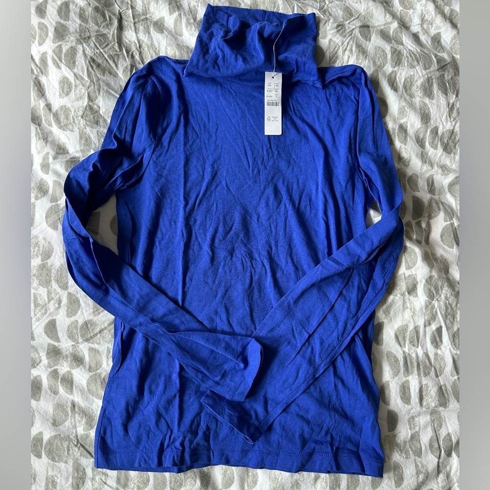 Cobalt Blue Turtleneck